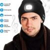 GORRO BLUETOOTH RECARGABLE CON LUCES - RESPONDE LLAMADAS