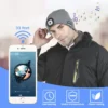 GORRO BLUETOOTH RECARGABLE CON LUCES - RESPONDE LLAMADAS