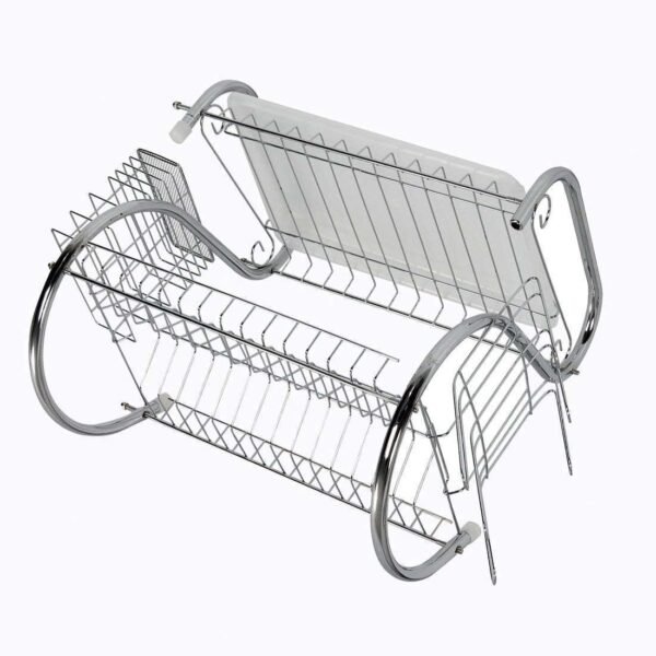 scurridor de platos -Cisne metal 2 niveles