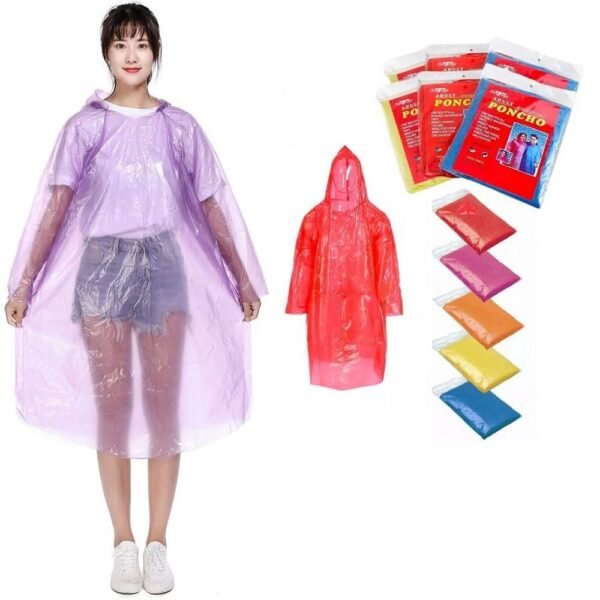 Poncho para la lluvia con manga