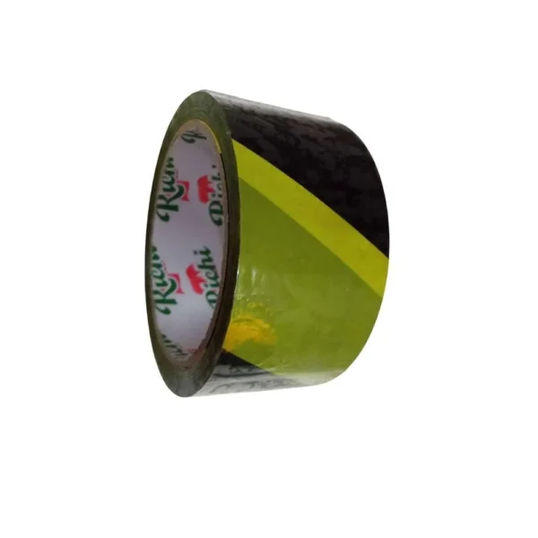 Cinta adhesiva cebra para señalización 100 yardas