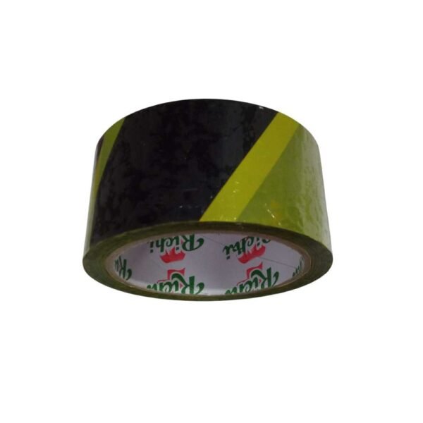 Cinta adhesiva cebra para señalización 100 yardas