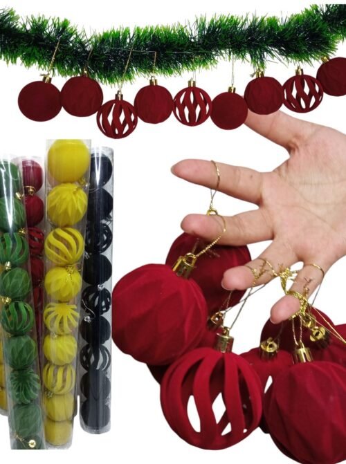 Bolitas Navideñas Elegantes 10cm