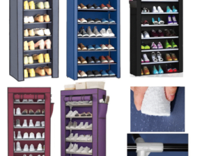 Zapatera de tela de 7 niveles