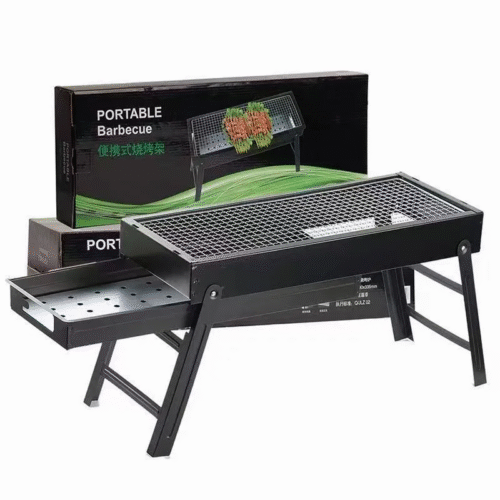 parrilla-2-500x333 Parrilla Portátil Plegable – Modelo Desktop BBQ