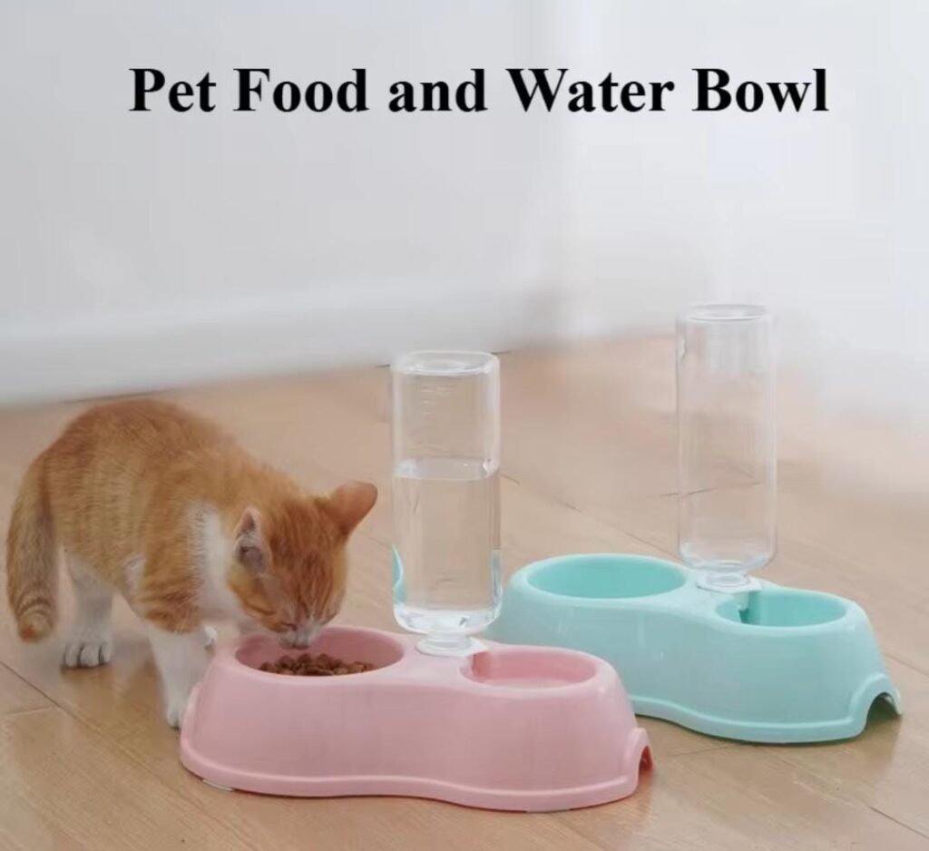 PLATO + BEBEDERO DE MASCOTA