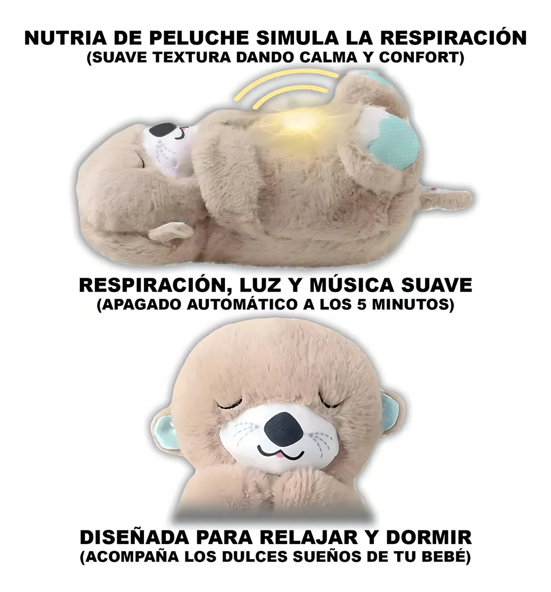 NUTRIA PELUCHE ANTIESTRES