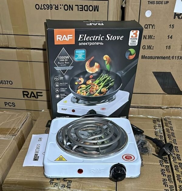 COCINA ELÉCTRICA RAF DE 1 HORNILLA