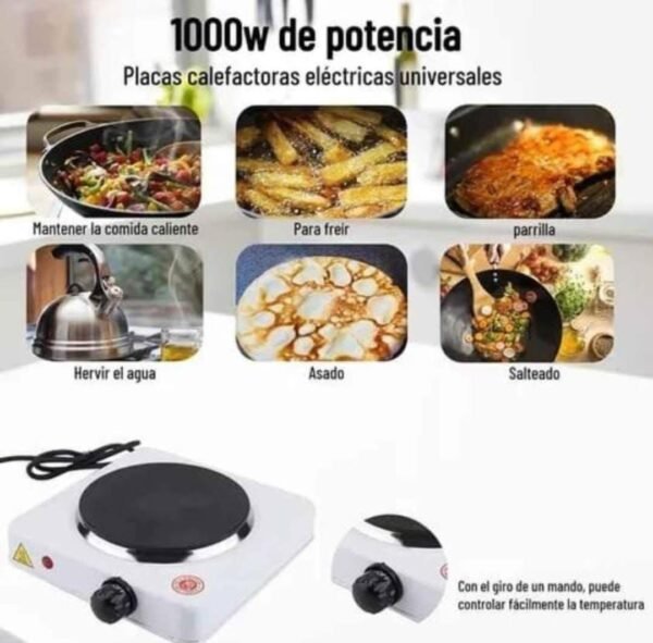 COCINA ELÉCTRICA RAF DE 1 HORNILLA