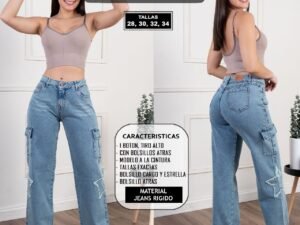JEANS CARGO ESTRELLA
