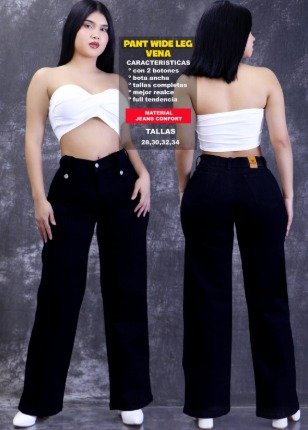 PANTALÓN WIDE LEG VENA CONFORT