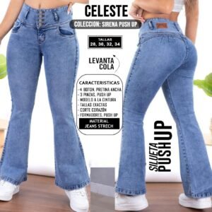 JEANS SIRENA PUSH UP