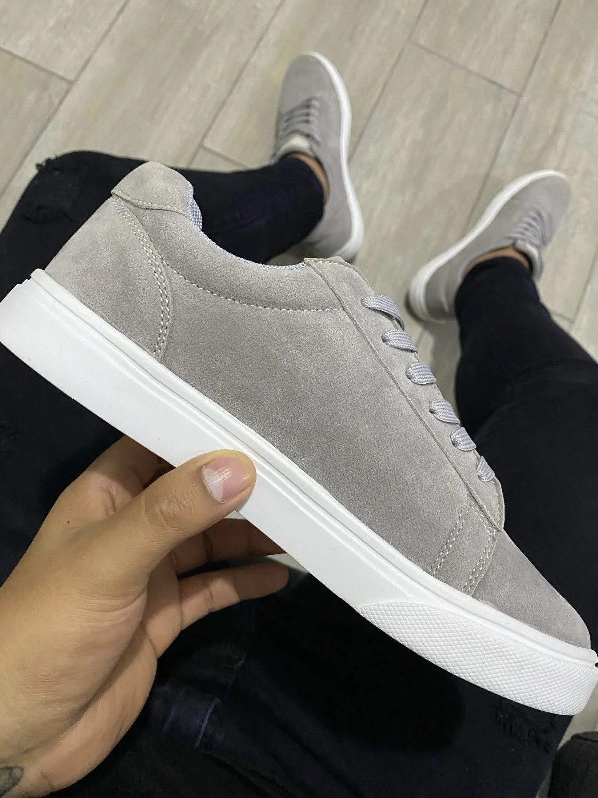 Zapatilla Gamuza |3X 100