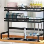 ESCURRIDOR DOS PISOS 85CMS SIN TAPA ACRILICA