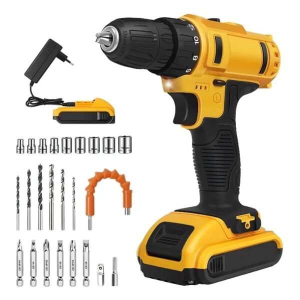 TALADRO DOBLE BATERIA