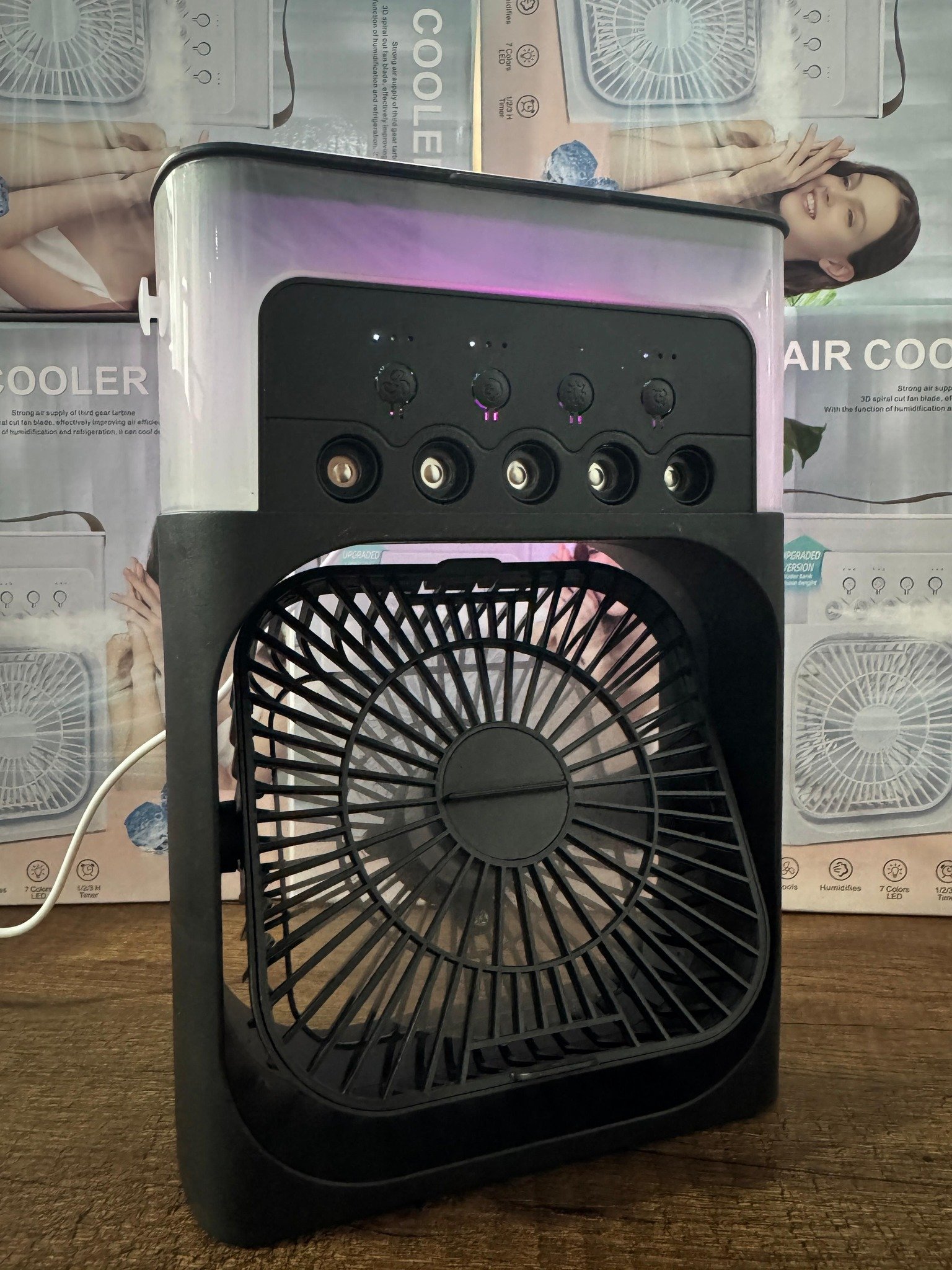 MINIVENTILADOR 3 EN 1
